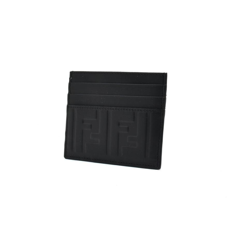 FENDI 黒 レザー カード パスケース FENDI 【並行輸入品】フェンディ カードパスケース カードホルダー