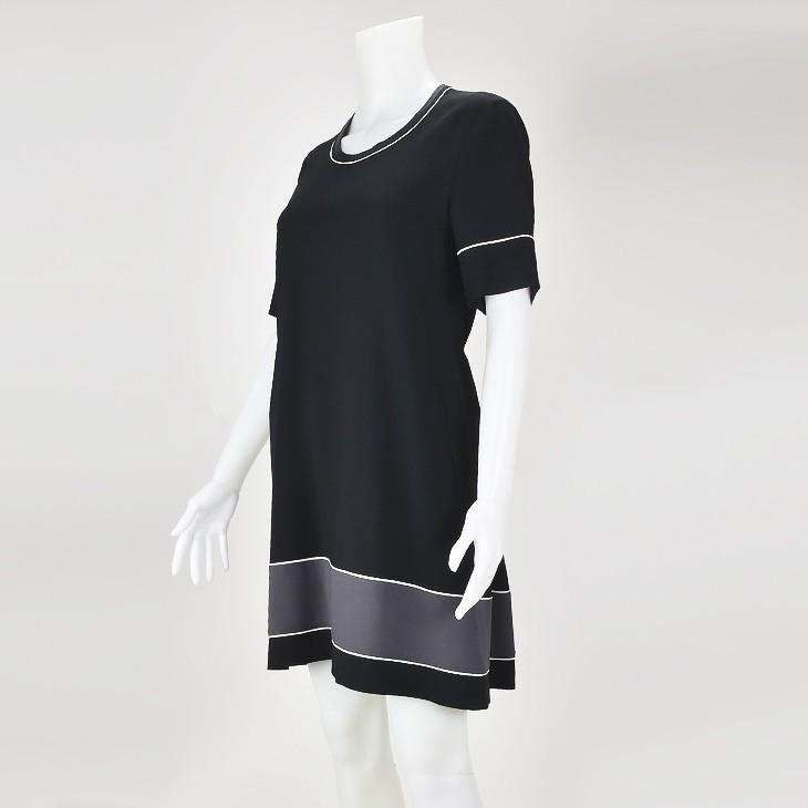 【並行輸入品】フェンディ ドレス ワンピース FD8868 N2V 95L F4A ブラック レディース FENDI BLACKの画像