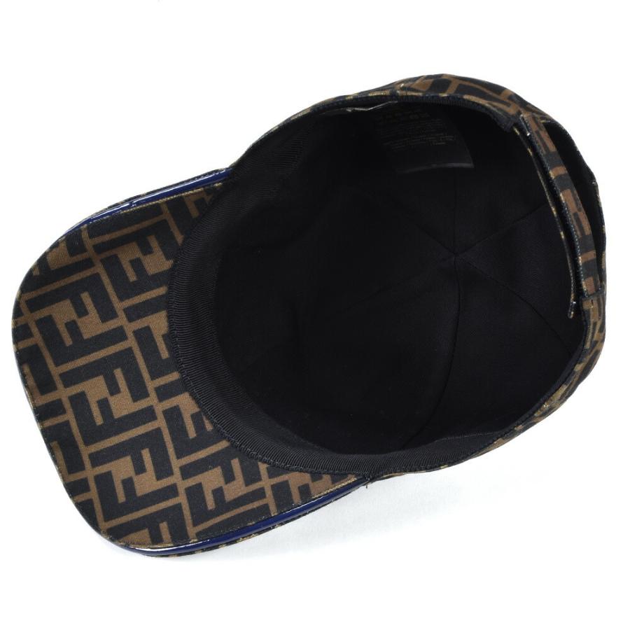 FENDI フェンディ ベースボールキャップ ズッカ柄 帽子 ブラウン FENDI フェンディ ベースボールキャップ ズッカ柄 帽子 ブラウン