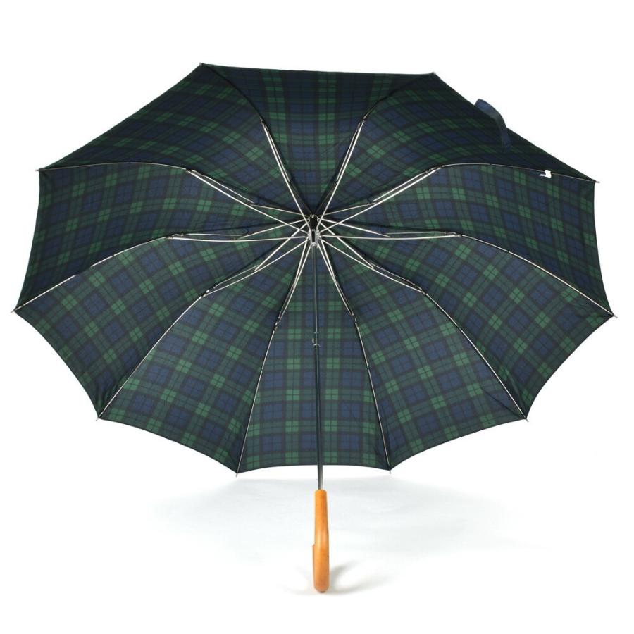 FOX UMBRELLASフォックスアンブレラ折りたたみ傘 ネイビーチェック柄 FOX UMBRELLAS（フォックス アンブレラ）折りたたみ日傘 晴雨