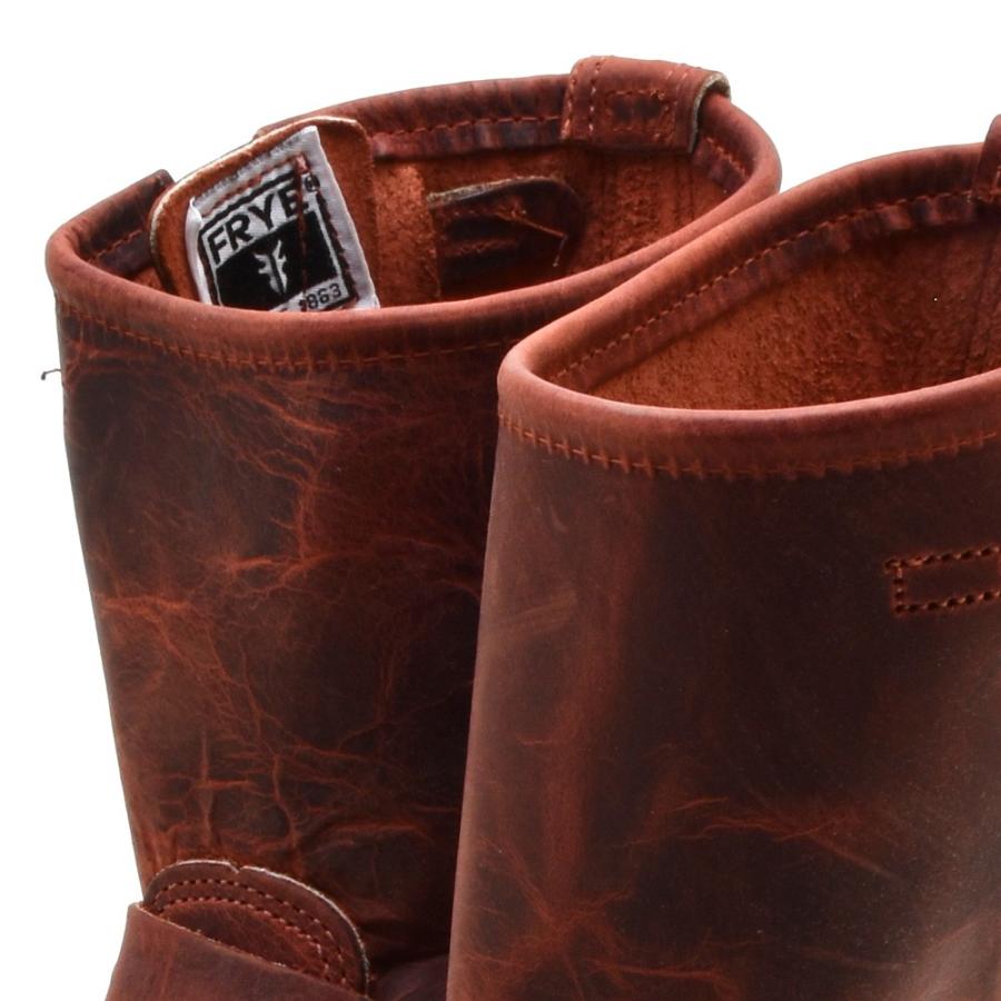 Frye（フライ） 【並行輸入品】フライ エンジニアブーツ レッド