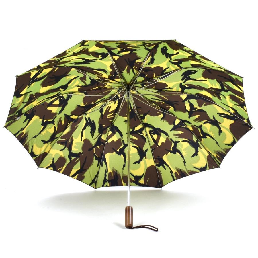フォックスアンブレラズ 傘 折りたたみ傘 TEL2 CAMOUFLAGE ブラウン 