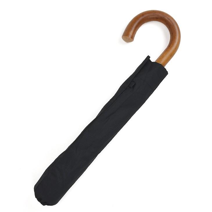 【並行輸入品】フォックスアンブレラズ 傘 折りたたみ傘 マラッカ ハンドル 58cm ブラック TEL3 099 メンズ | FOX UMBRELLAS | 03