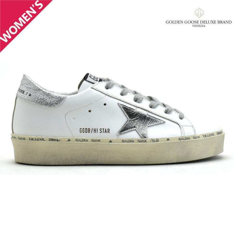 ゴールデングース スニーカー スーパースター レザー ダメージ加工 ホワイト シルバー 白 Hi Star Classic With List レディース Golden Goose Gg Gwf クラウドシューカンパニーyahoo 店 通販 Yahoo ショッピング