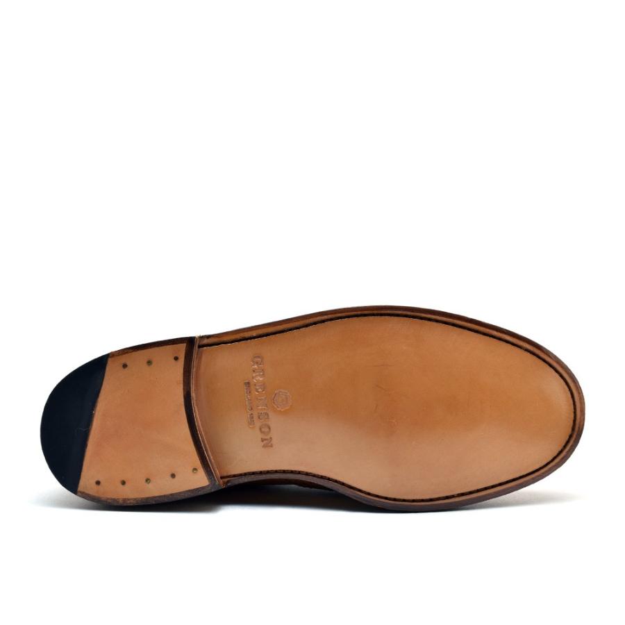 【SALE】【並行輸入品】グレンソン フレッド カントリー ブーツ 英国製 革靴 FRED 110011 TAN CALF タン カーフ メンズ GRENSONの画像
