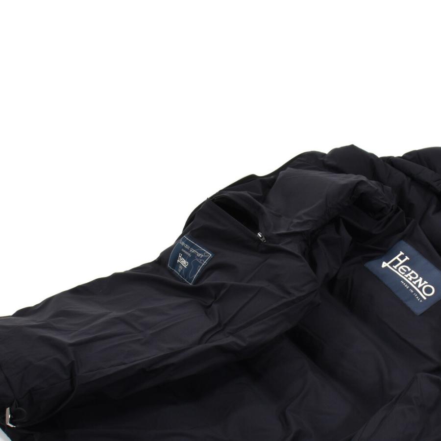 並行輸入品】ヘルノ HERNO ダウンベスト メンズ エコアージュ フード