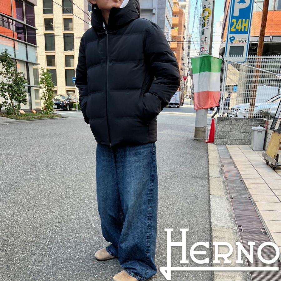 並行輸入品】ヘルノ HERNO ダウンジャケット メンズ ブルゾン フード