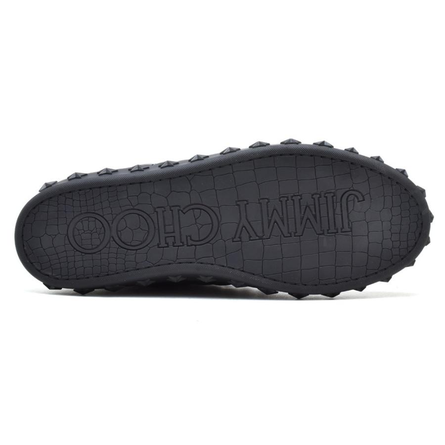 【並行輸入品】ジミーチュウ CHASE スニーカー ローカット スタースタッズ ブラック メンズ JIMMY CHOO 黒 BLACKの画像