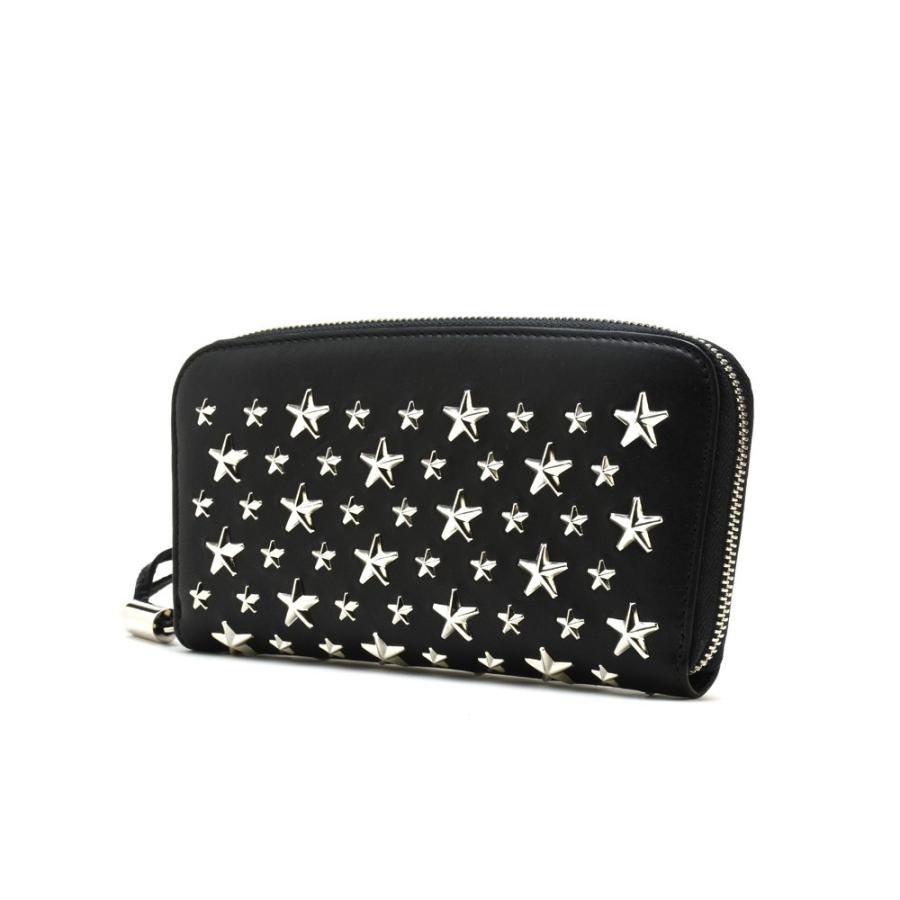 JIMMY CHOO ジミーチュウ 長財布 ラウンドファスナー スター JIMMY CHOO ジミーチュウ 長財布 ラウンドファスナー スター