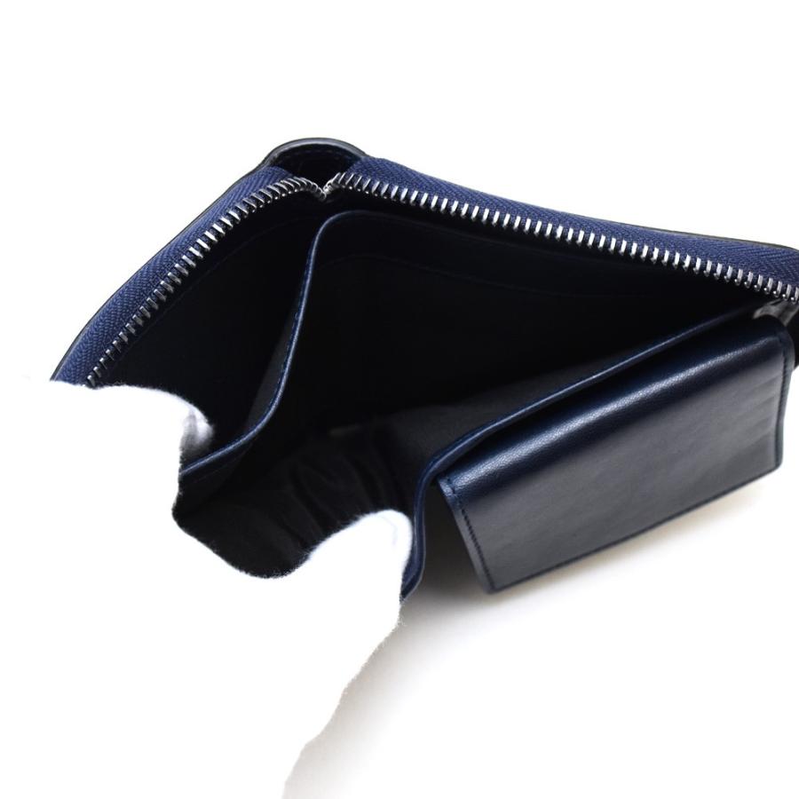 ジミーチュウ　LAWRENCE　二つ折り財布　スタースタッズ　ファスナーエンボス ジミーチュウ 二つ折り財布 ローレンス ブラック メンズ JIMMY