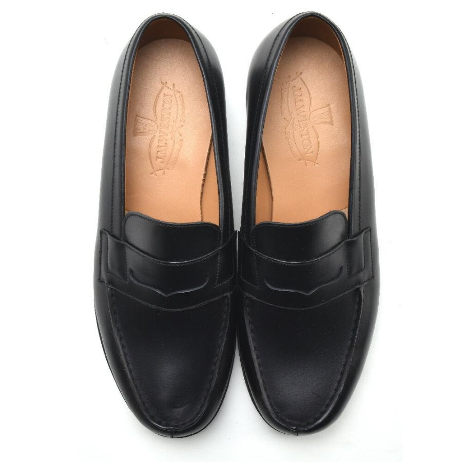 【並行輸入品】ジェイエムウエストン ローファー メンズ シグニチャーローファー 革靴 180LOAFER Dワイズ ブラック 黒  J.M. WESTONの画像