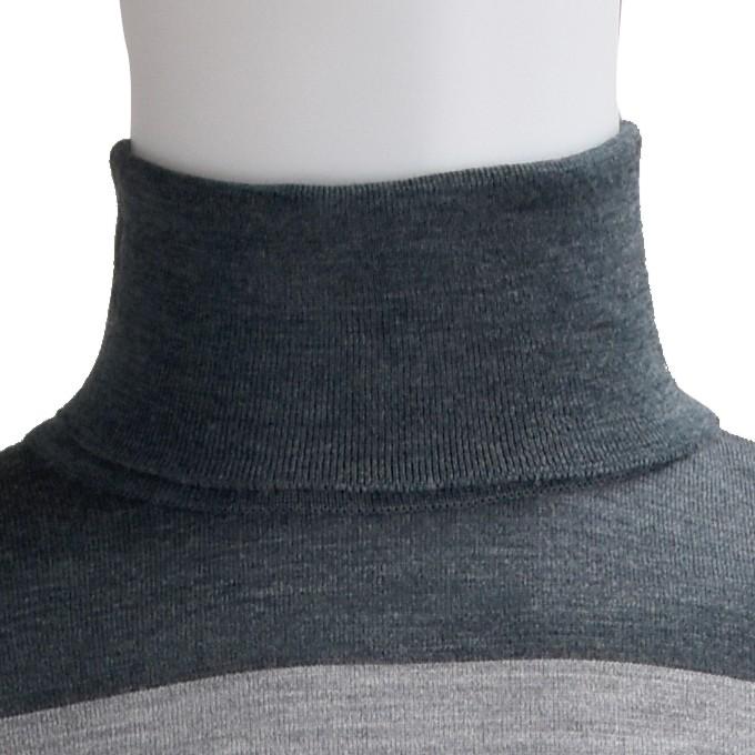 JOHN SMEDLEY ニット　メンズビギ別注　ジョンスメドレー セール】 【別注】JOHN SMEDLEY ウール スキッパーネック ニット