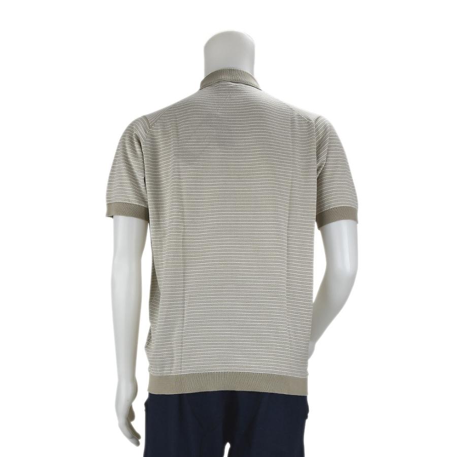 トゥモローランド × JOHN SMEDLEY ジョンスメドレー 半袖ポロ JOHN SMEDLEY（ジョンスメドレー） 半袖ポロシャツ メンズ ブラック 黒