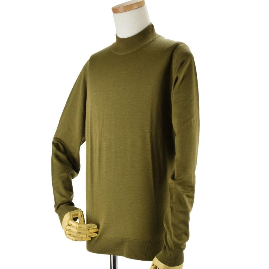 ジョンスメドレー ニット セーター ウール ハイネック ハーコート カーキ系 メンズ John Smedley Js Harcourt Green クラウドシューカンパニーyahoo 店 通販 Yahoo ショッピング