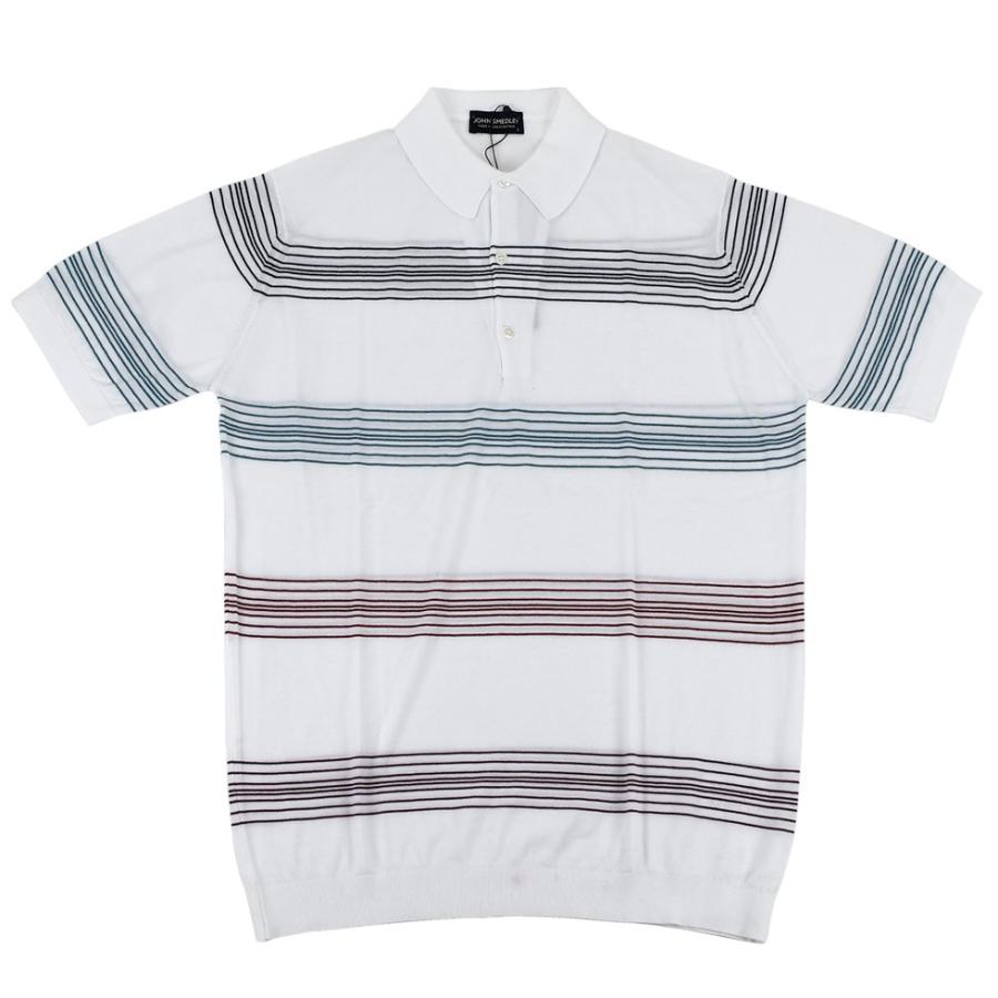 O*u様 JOHN SMEDLEY ホワイト ポロシャツ S JOHN SMEDLEY 【並行輸入品】ジョンスメドレー ポロシャツ