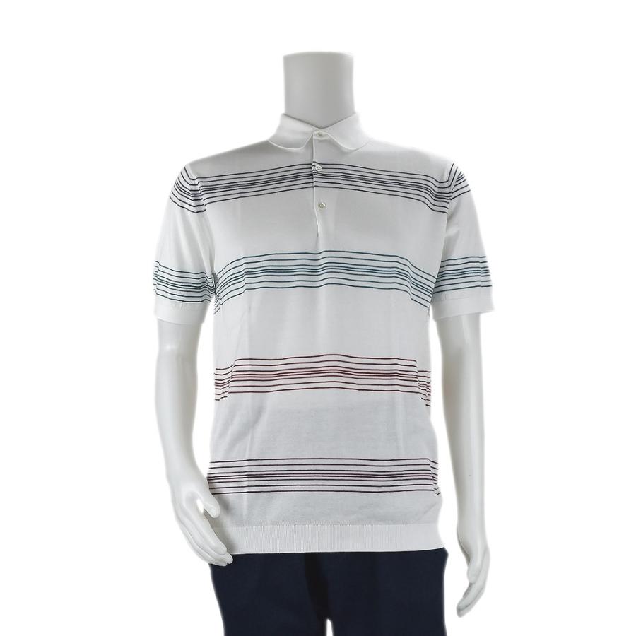 O*u様 JOHN SMEDLEY ホワイト ポロシャツ S JOHN SMEDLEY 【並行輸入品】ジョンスメドレー ポロシャツ