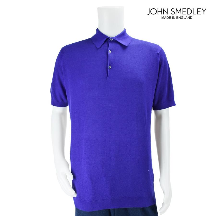 新品タグ付　ジョンスメドレー　半袖　水色　ポロシャツ JOHN SMEDLEY 【並行輸入品】ジョンスメドレー ポロシャツ