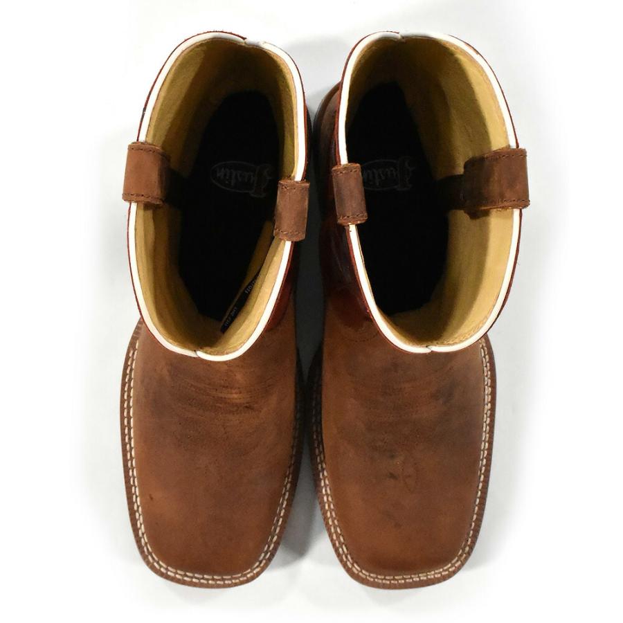 並行輸入品】ジャスティン JUSTIN ウエスタンブーツ メンズ ロング