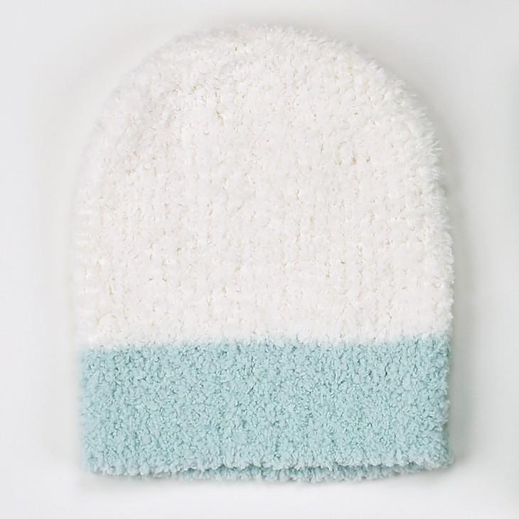 【エレガントで実用的♪】カシウェア Baby Blanket-Rugby Center Stripe w Cap 30x30 男女兼用 ベイビー キャップ ブランケット 出産祝い プレゼント ギフト