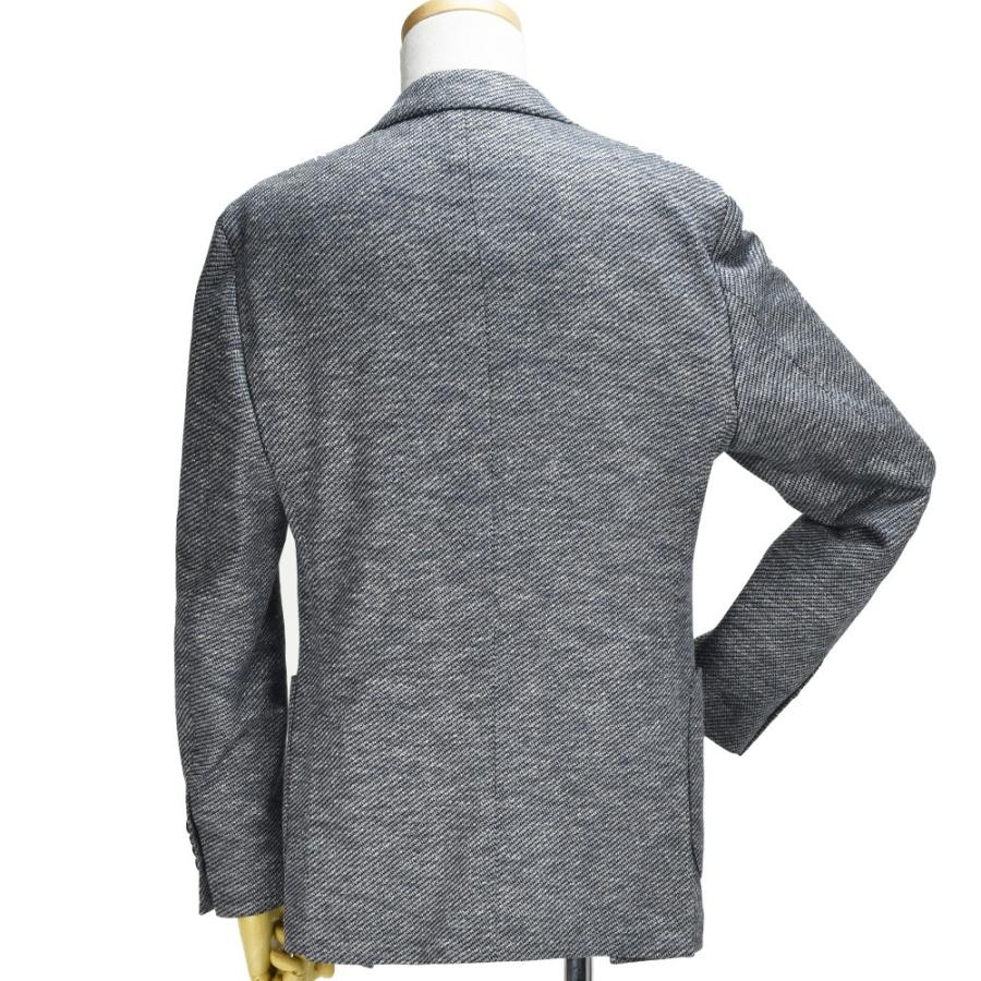 【SALE】【並行輸入品】ラルディーニ EG903AV EGA52526 1 JACKET NAVY MIX シングル テーラード カジュアル ジャケット ネイビーミック メンズの画像