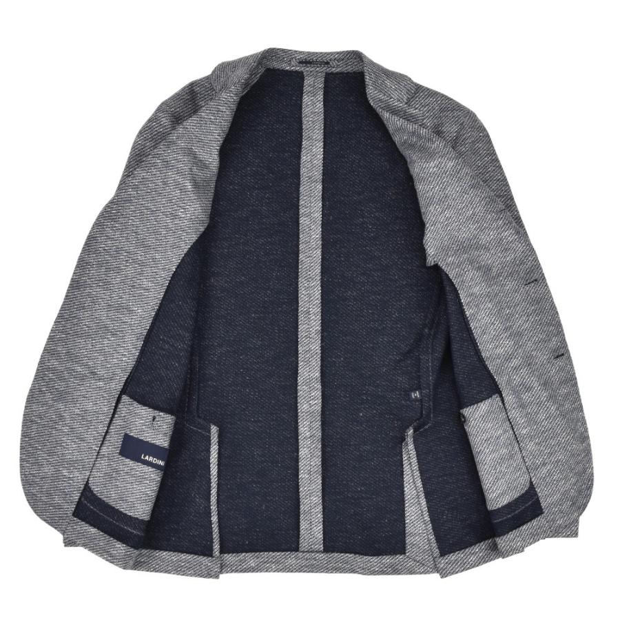 【SALE】【並行輸入品】ラルディーニ EG903AV EGA52526 1 JACKET NAVY MIX シングル テーラード カジュアル ジャケット ネイビーミック メンズの画像