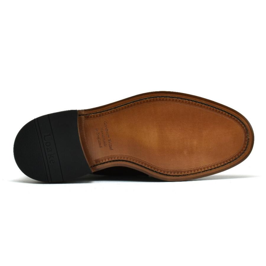 Loake ブラウン レザーシューズ 27cm ドレス プレーン Loake ブラウン レザーシューズ 27cm ドレス プレーン