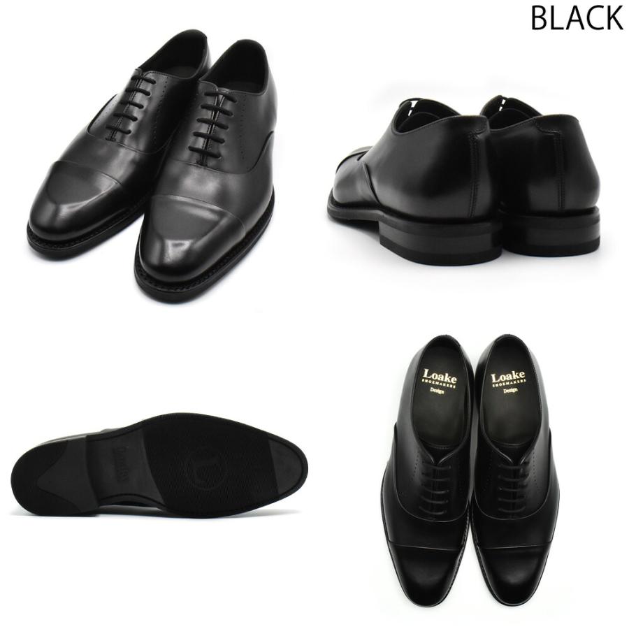 【並行輸入品】ローク LOAKE フェニックス ドレスシューズ メンズ ストレートチップ オックスフォードシューズ 革靴 ブラック ダークブラウン スコッチ PHOENIX |  | 01