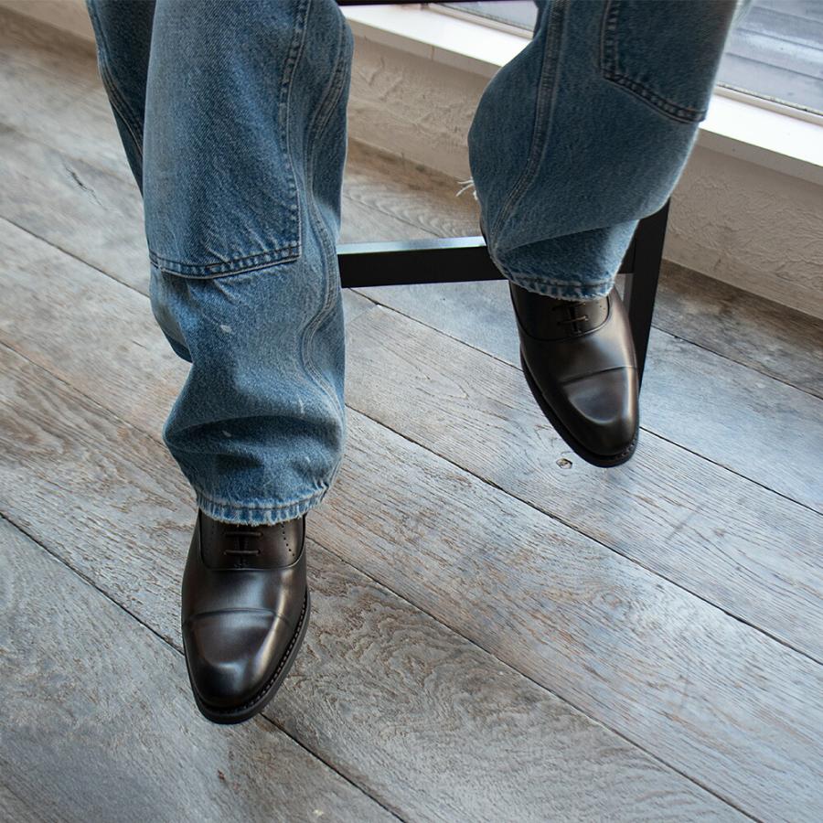 【並行輸入品】ローク LOAKE フェニックス ドレスシューズ メンズ ストレートチップ オックスフォードシューズ 革靴 ブラック ダークブラウン スコッチ PHOENIX |  | 06