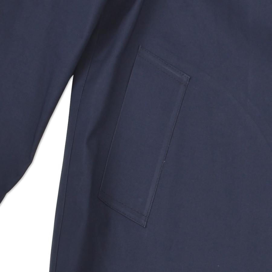 MACKINTOSH ネイビー レインコート 42（フード付） ソフトジャージフーデットコート(コート)｜MACKINTOSH LONDON