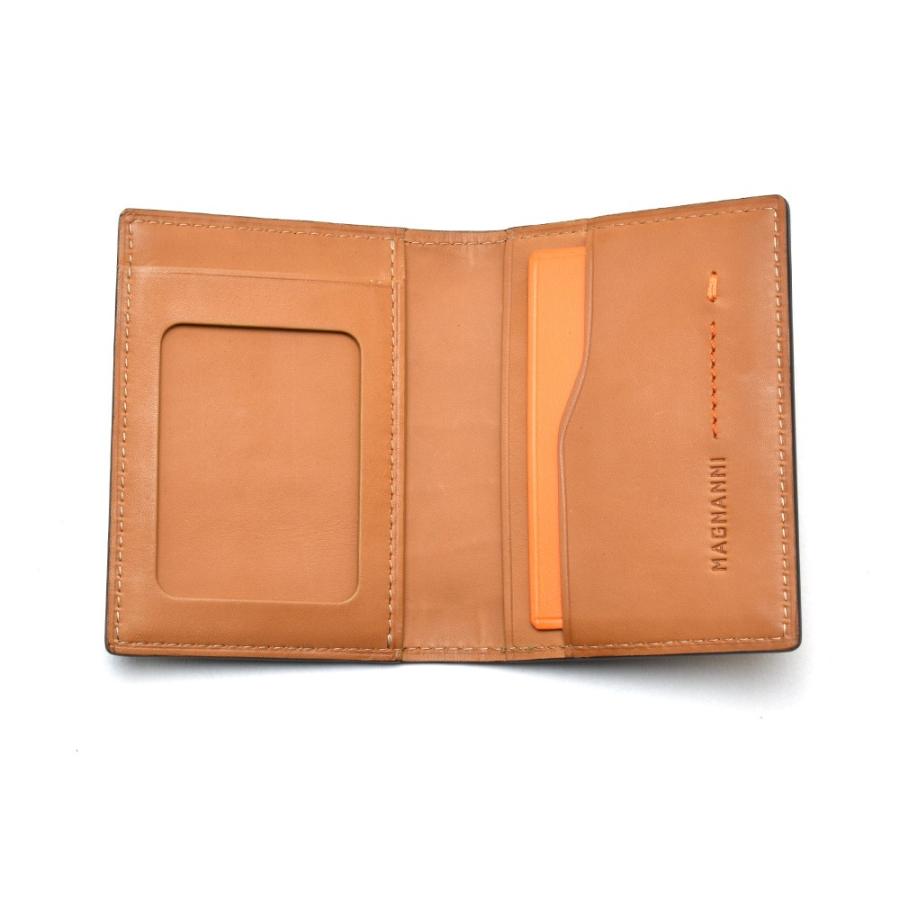 マグナーニ カードケース パスケース 定期入れ 名刺入れ クロコ型押し ネイビー 紺色 メンズ MAGNANNI 1280 AZUL CARDCASE【送料無料】 MAGNANNI（マグナーニ） 【並行輸入品】マグナーニ カードケース パス