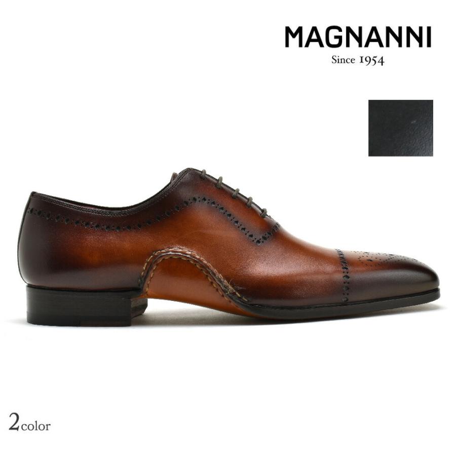マグナーニ 革靴 オパンカ製法 ドレスシューズ ビジネスシューズ 紳士靴 コニャック ブラック 茶 黒 メンズ MAGNANNI 18344 :magnanni-18344:クラウドシュー