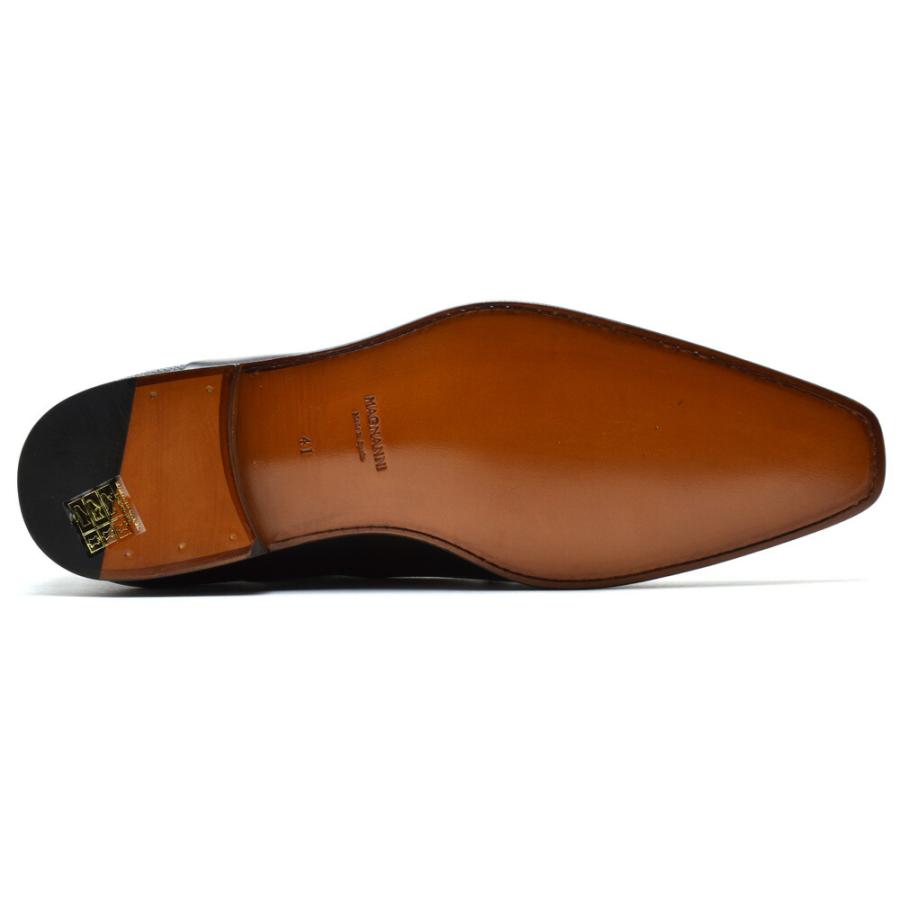 並行輸入品】マグナーニ 19534 CAOBA 内羽根プレーントゥ レースアップ