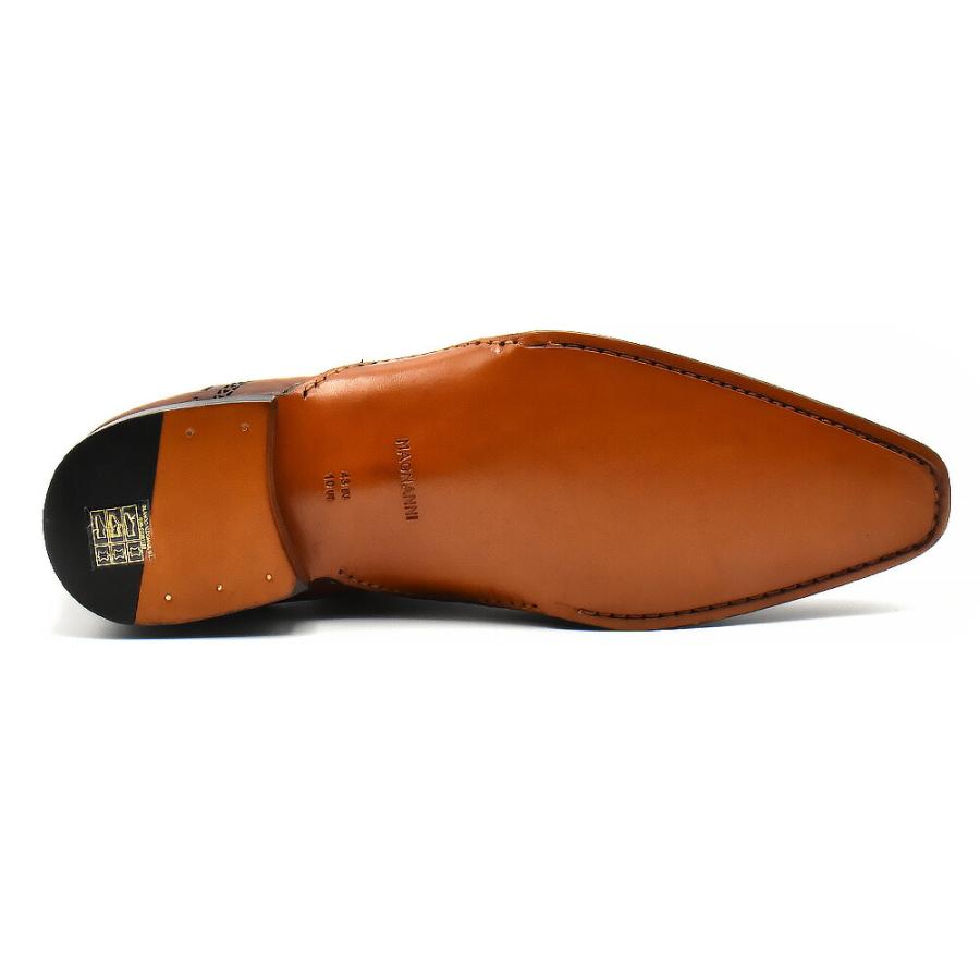 【並行輸入品】マグナーニ MAGNANNI ドレスシューズ メンズ ビジネスシューズ ダブルオパンカ ステッチキャップトウ オックスフォード 革靴 ブラウン 23127の画像