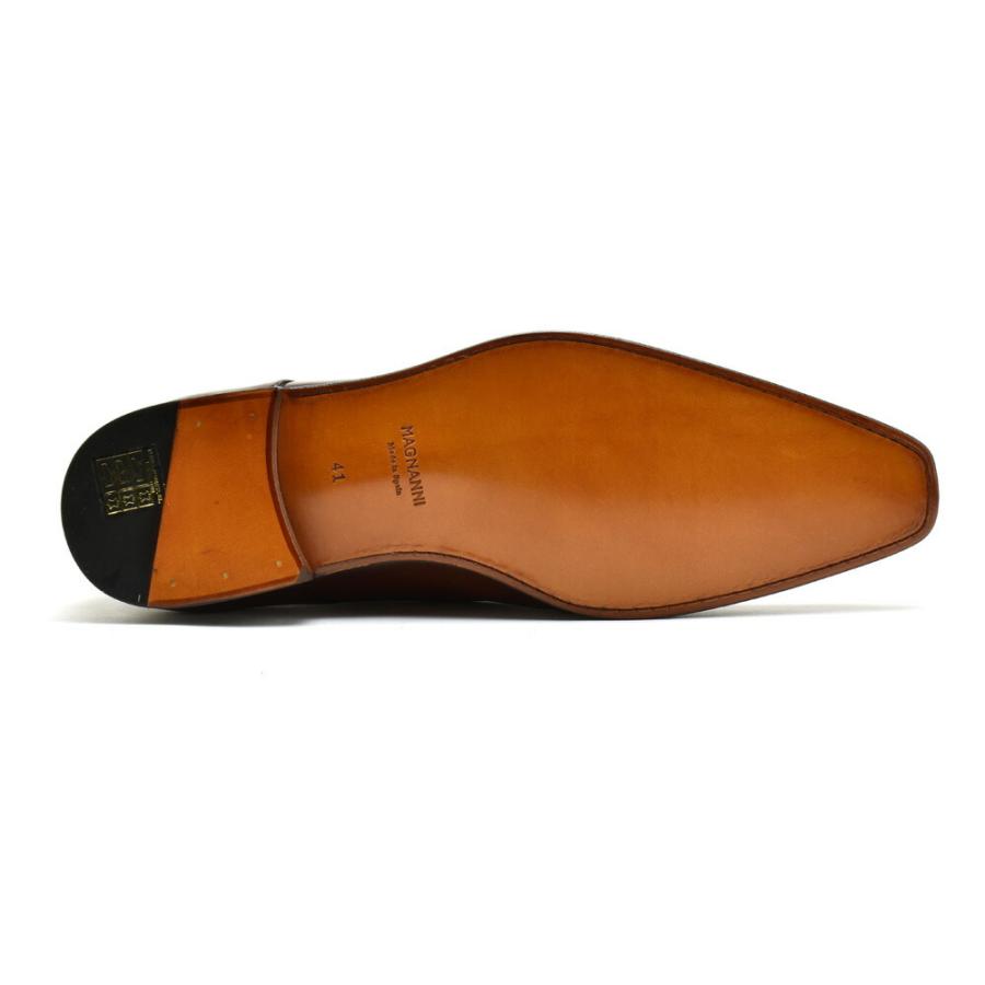 【並行輸入品】マグナーニ ドレスシューズ メンズ ビジネスシューズ ダブルモンク 革靴 ブラウン 茶 COGNAC MAGNANNI【送料無料】の画像