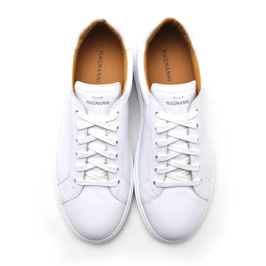 【並行輸入品】マグナーニ スニーカー メンズ ローカット レザー バーサタイル 革靴 ホワイト 白 BLANCO MAGNANNI 24720【送料無料】の画像