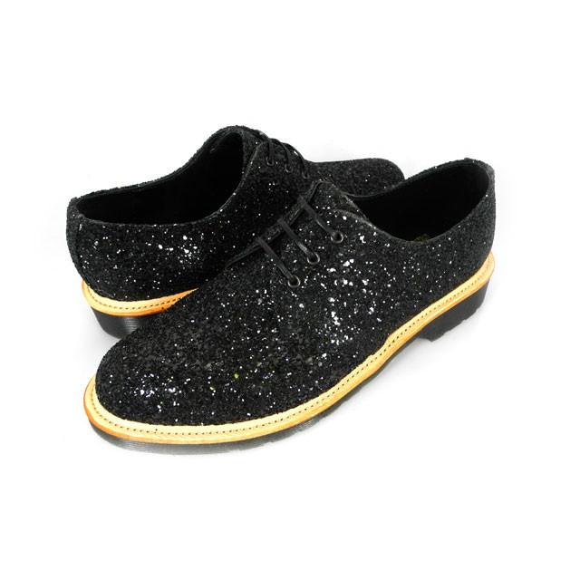 Dr.Martens ドクターマーチン 3ホール ブーツ ブラック SEQUEL GLITTER  