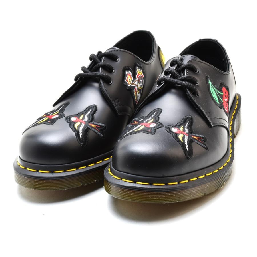 ドクターマーチン 3ホール ブーツ ブラック イラスト メンズ レディース 1461 Patch R Martens R クラウドシューカンパニー 通販 Yahoo ショッピング