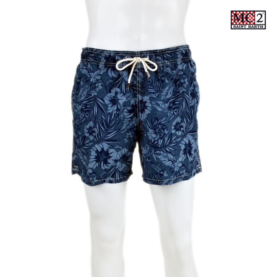 【並行輸入品】エムシーツー セイントバース GUSTAVIA Beachwear MARAMA 水着 ビーチウェア メンズ 花柄 フラワープリント ハーフパンツ MC2
