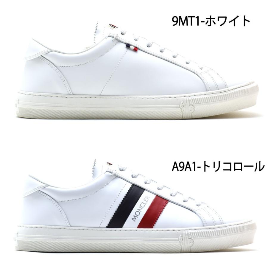 ◆MONCLER◆ ローカットスニーカー レザーホワイト MONCLER モンクレール モナコ レザー ローカット スニーカー