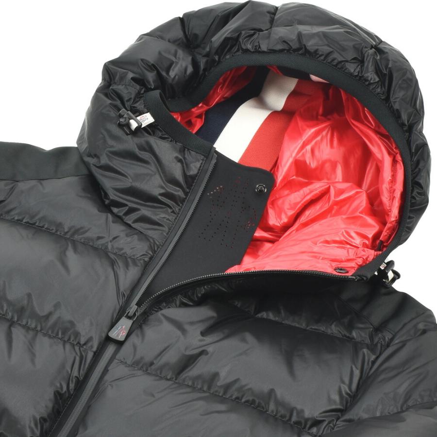 【並行輸入品】モンクレール グルノーブル MONCLER GRENOBLE ダウンジャケット メンズ ブルゾン フード付き ナイロンジャケット ブラック HINTERTUX GIUBBOTTOの画像