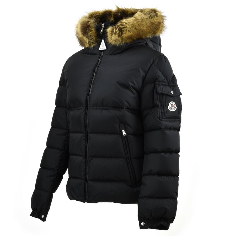 MONCLER ダウンジャケット 黒 ファー付き MONCLER(モンクレール)のファー付きダウンジャケット 人気モデル