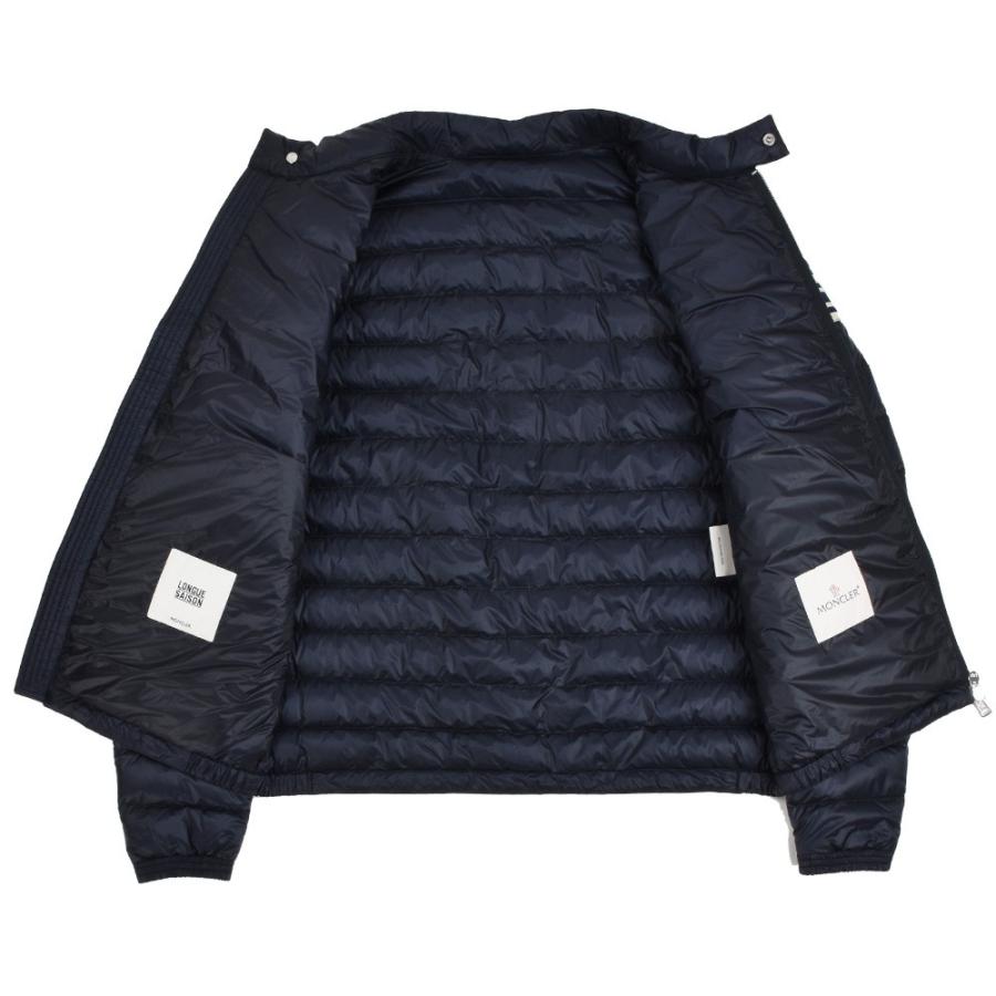 モンクレール ライトダウンジャケット ブルゾン ネイビー メンズ MONCLER RENALD PIUMINO :ml-1a10400-776