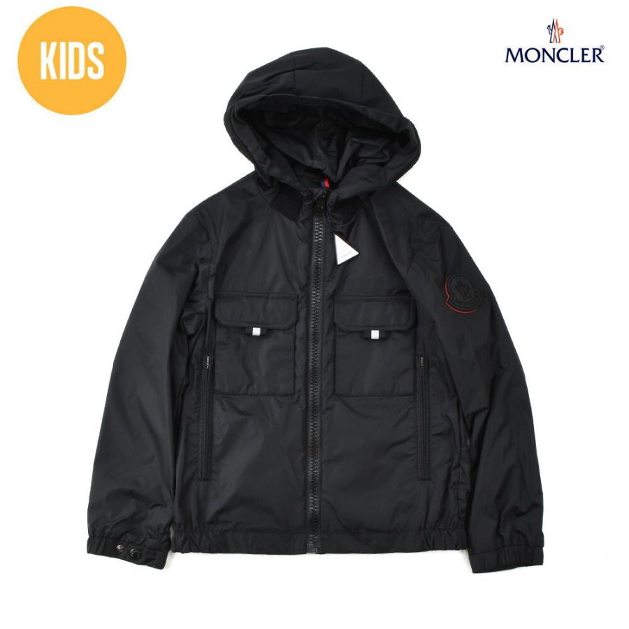 モンクレール ジップアップブルゾン ジャケット ブラック 黒 サイズ8  