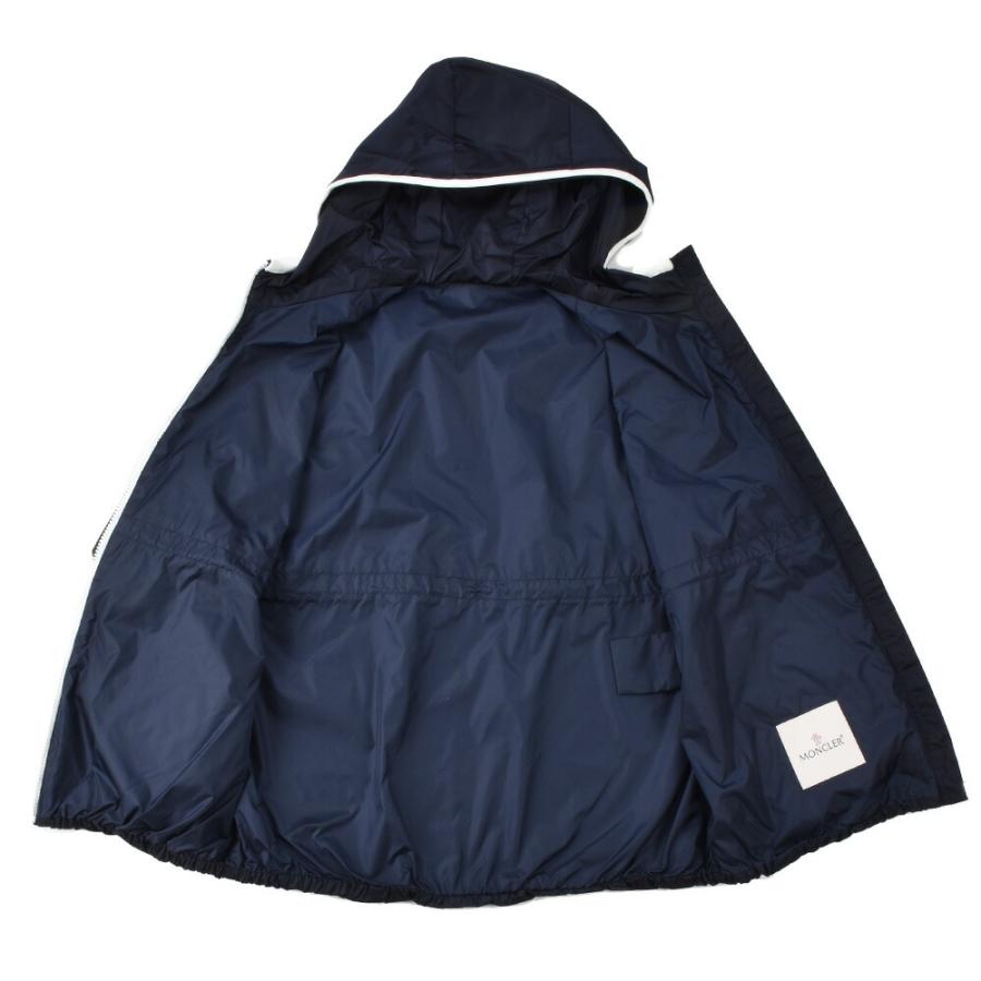 【MONCLER】ネイビー　ナイロン　ブルゾン　8A MONCLER】ネイビーナイロンブルゾン8A
