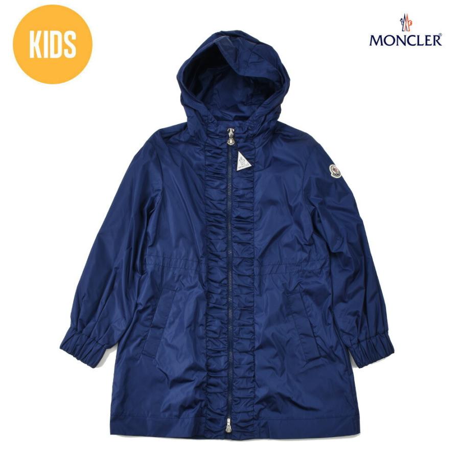 MONCLER モンクレール　フード付きコート　ネイビー　サイズ1 Mサイズ程 MONCLER（モンクレール） 【並行輸入品】モンクレール スプリング