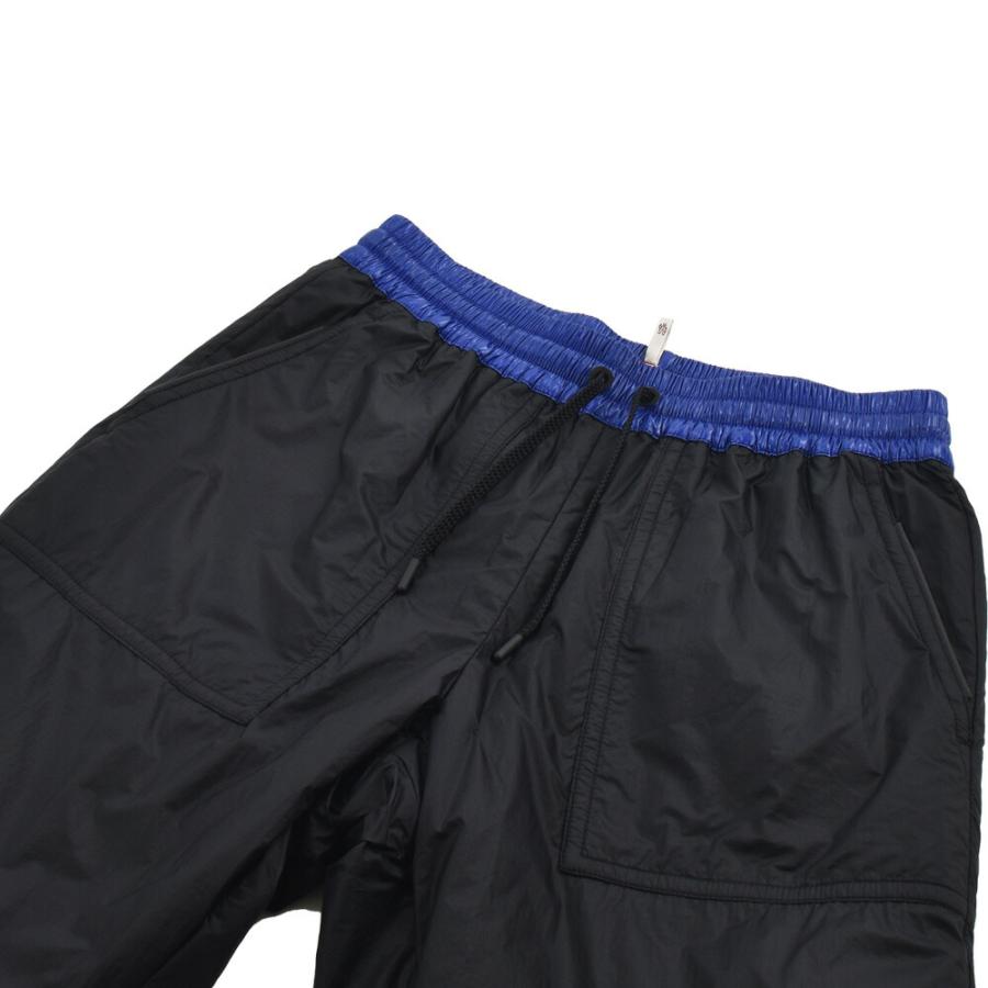 モンクレール ナイロンパンツ メンズ トレーナーパンツ ゴアテックス 中綿 ブラック 黒 GRENOBLE PANTALONE SPORTIVO MONCLER 【送料無料】｜cloudshoe｜04