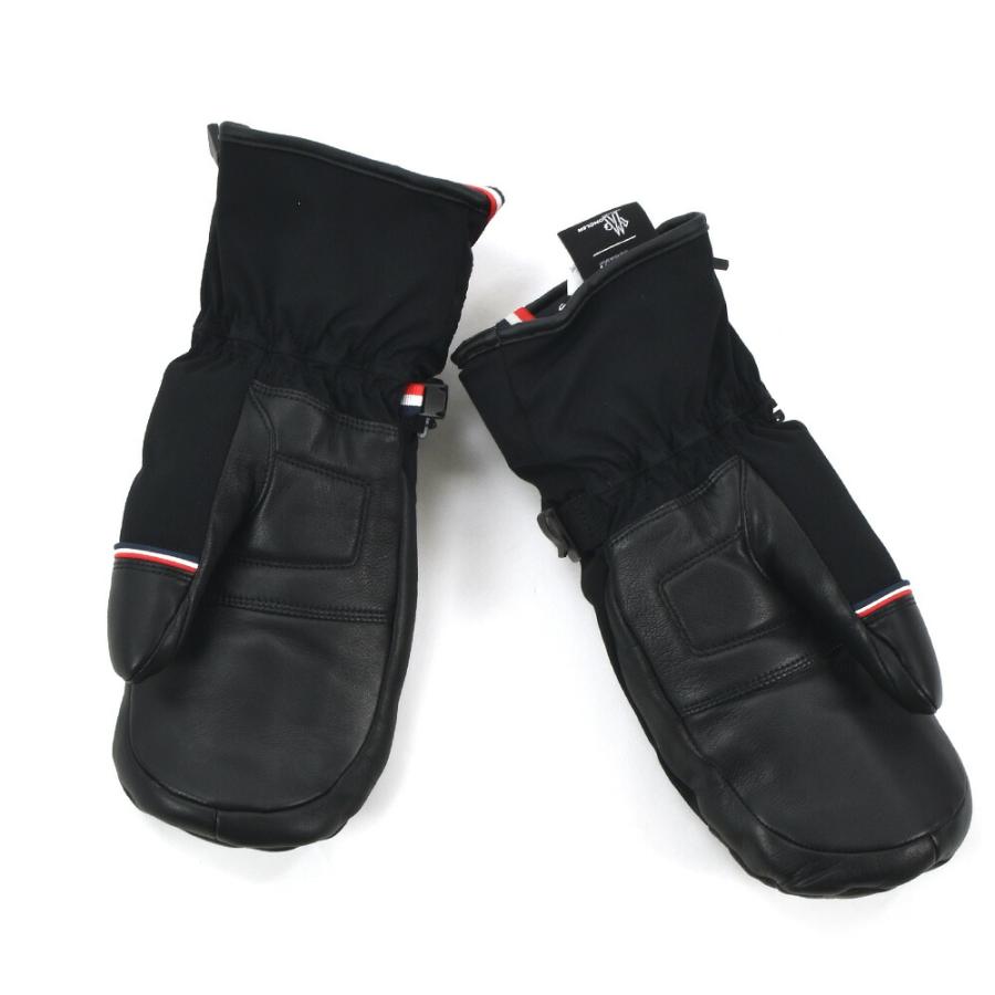 MONCLER モンクレ手袋新品未使用 中古・古着通販】MONCLER (モンクレール) 手袋 ブラック サイズ:M 未