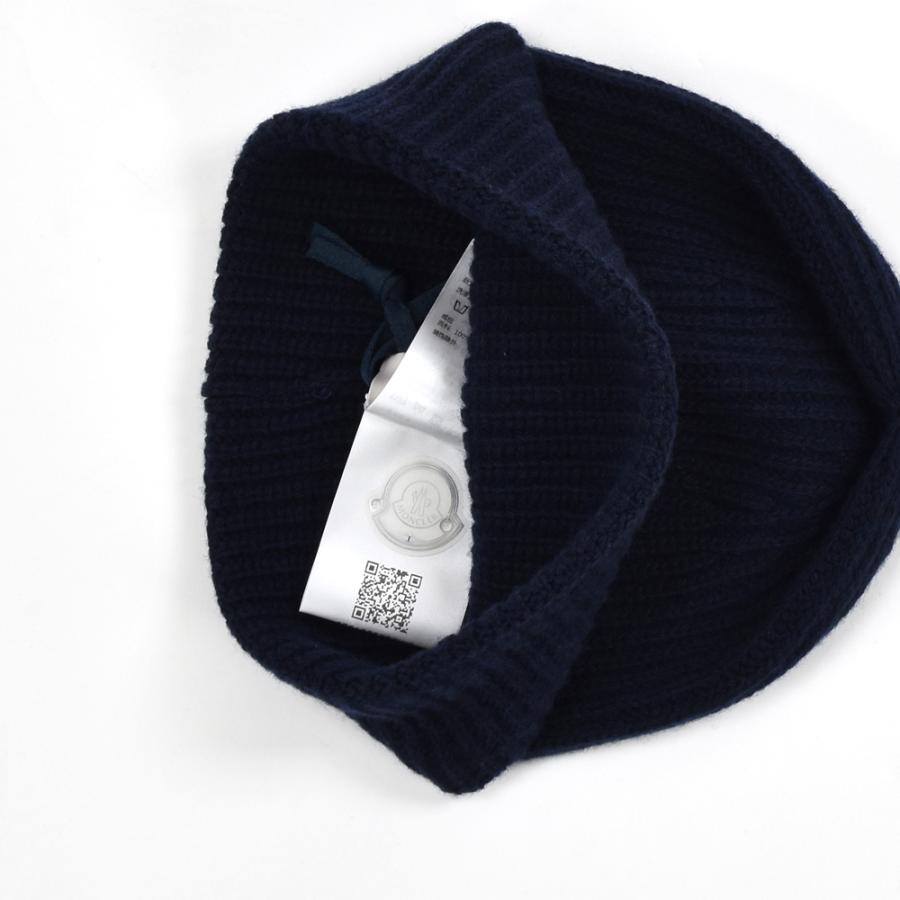 【正規品】モンクレール MONCLER ニットキャップ ビーニー ネイビー MONCLER（モンクレール） 【並行輸入品】モンクレール ニット帽