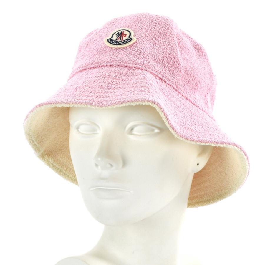 MONCLER モンクレール　バケットハット　バケハ　ピンク PINK】モンクレール MONCLER ハット レディース バケットハット