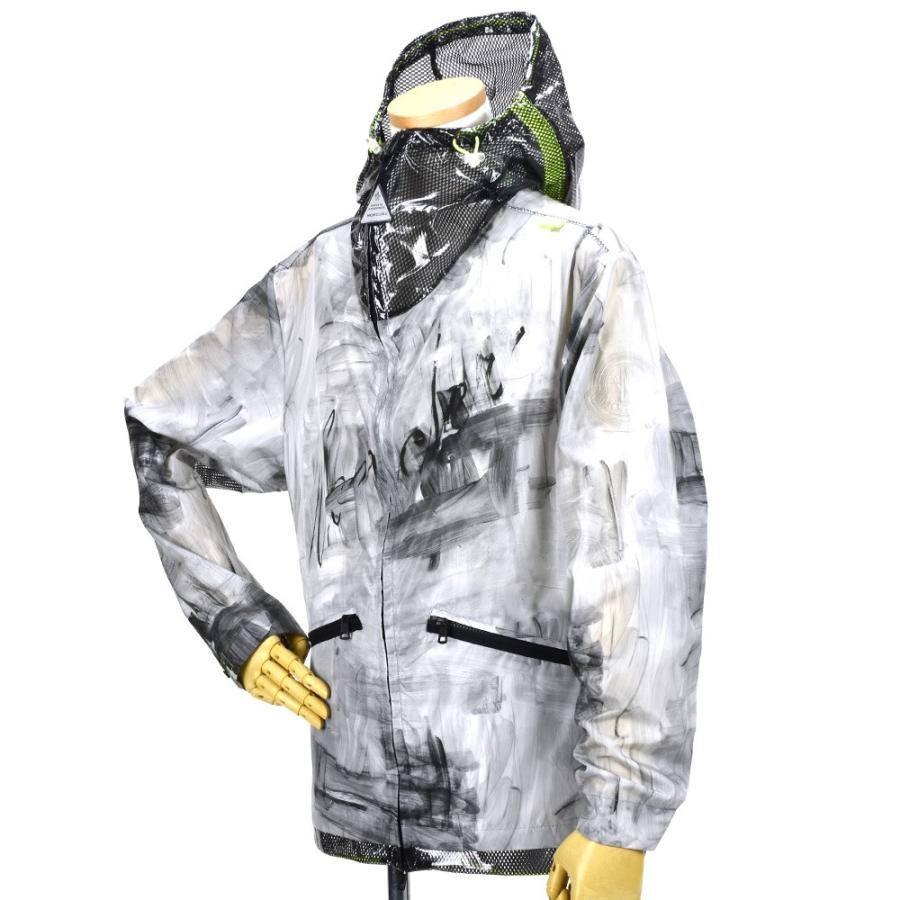 【並行輸入品】モンクレール ブルゾンメンズ ナイロン ジップアップ アウター ジャケット グレー ジップアップ MONCLER | MONCLER | 01